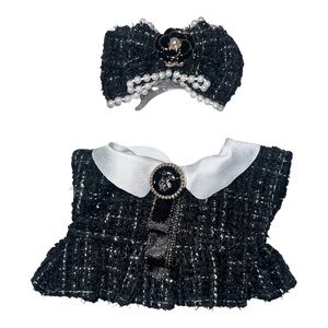 Black and white Labubu dress.